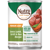 Nutro Premium Loaf Grain Free Savory Lamb, Carrot & Pea Adult Canned Dog Food