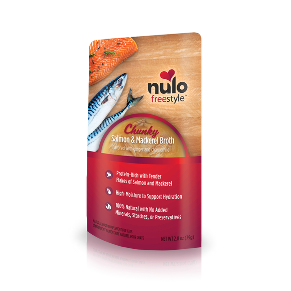 Nulo Freestyle Cat Chunky Salmon & Mackerel Broth