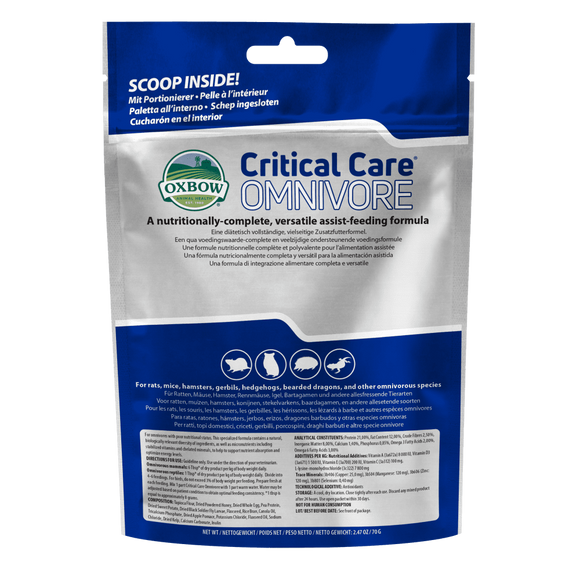 Oxbow Animal Health Critical Care Omnivore