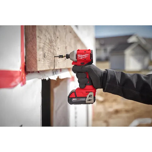 Milwaukee M18™ Compact Brushless 1/4 Hex Impact Driver Kit