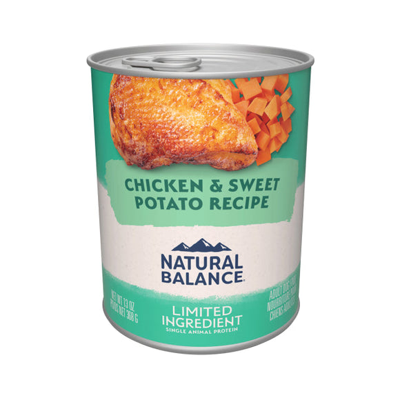 Natural Balance Limited Ingredient Chicken & Sweet Potato Recipe Wet Dog Food