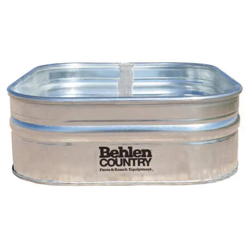 Behlen Country Shallow Square Galvanized Stock Tank