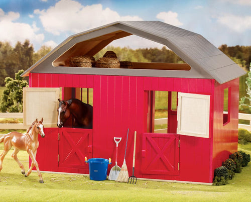 Breyer Two-Stall Wood Barn