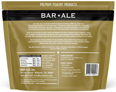 BAR Ale Omega3 Poultry Snack Pak