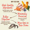 Primal Pet Foods Feline Kibble in the Raw Cat Food Beef Recipe