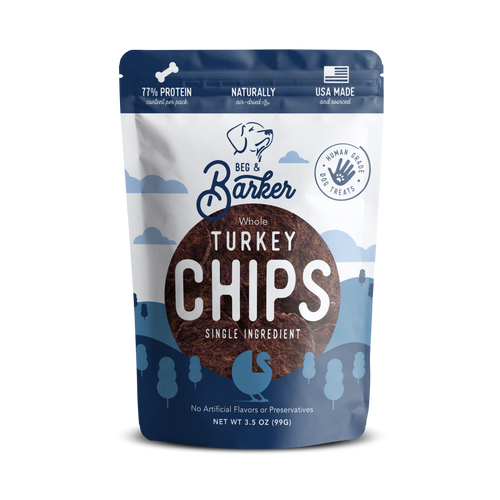 Beg & Barker Whole Turkey Chips Dog Treats