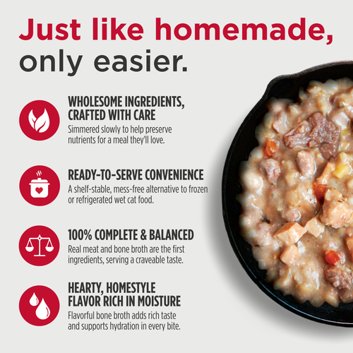 Nulo Gently-Cooked Meals Duck & Chicken Recipe for Cats