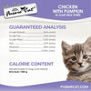 Fussie Cat Kitten Chicken with Pumpkin in Goat Milk Puree