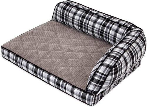La-Z-Boy Sadie Spencer Plaid Orthopedic Sofa Dog Bed