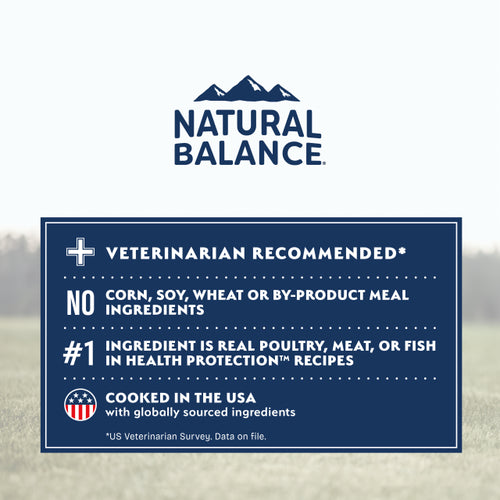 Natural Balance Puppy Chicken, Brown Rice & Pumpkin Recipe