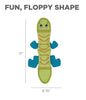 Outward Hound Fire Biterz Lizard Dog Toy